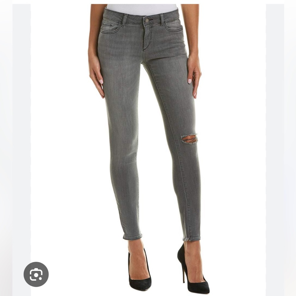 DL 1961 Emma Gray Skinny Jeans